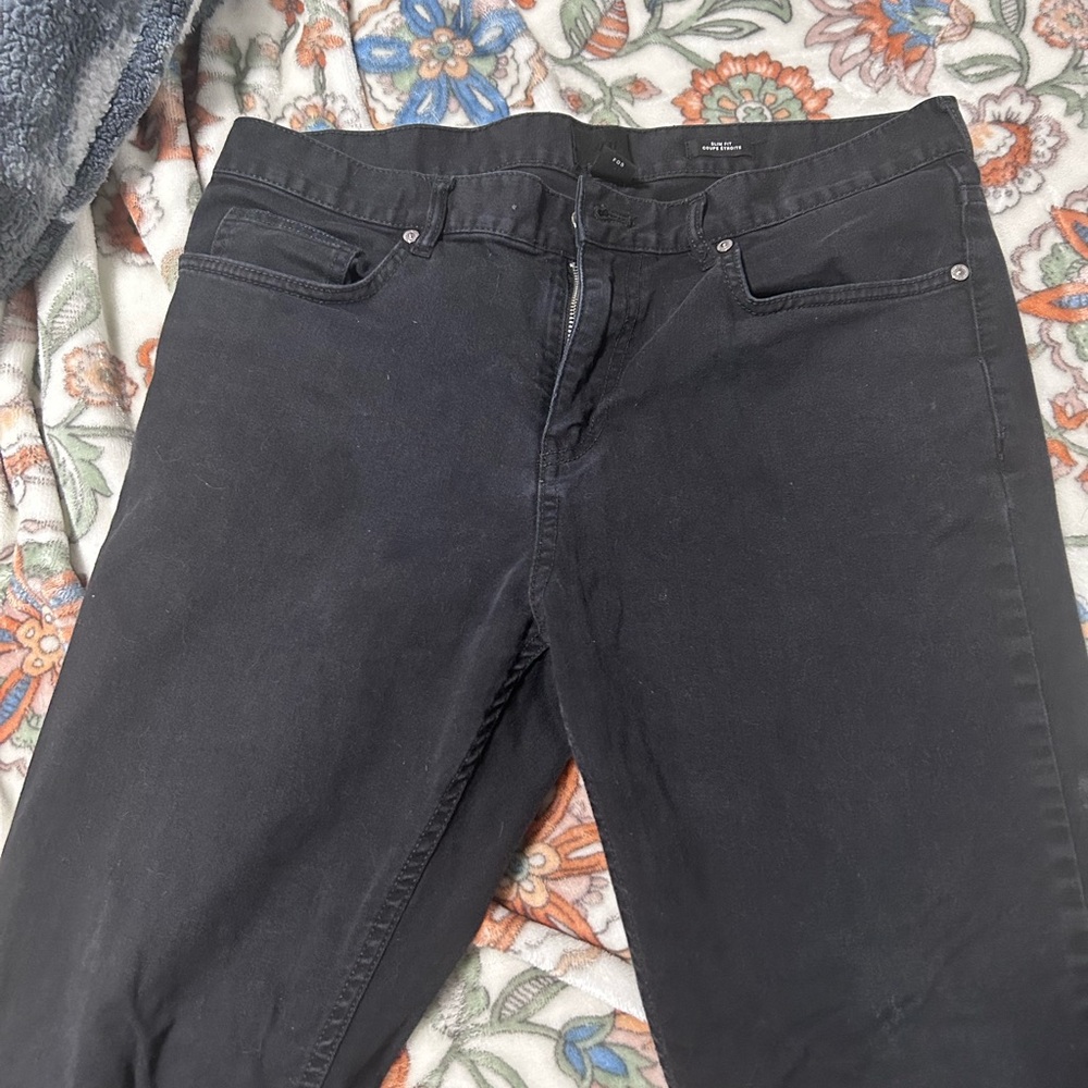 H&M Men’s Black Slim Fit Jeans 31